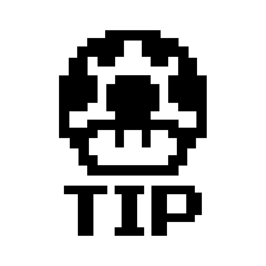 Mushroom Tip Vinyl Sticker