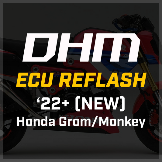 DHM ECU Reflash - 22+ HONDA GROM / MONKEY