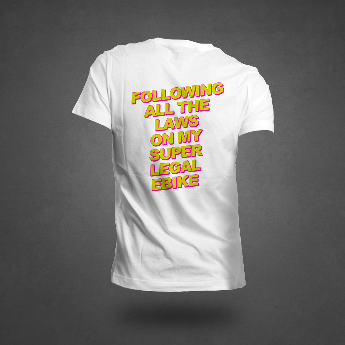 Mega Ride 2 T-shirt - White