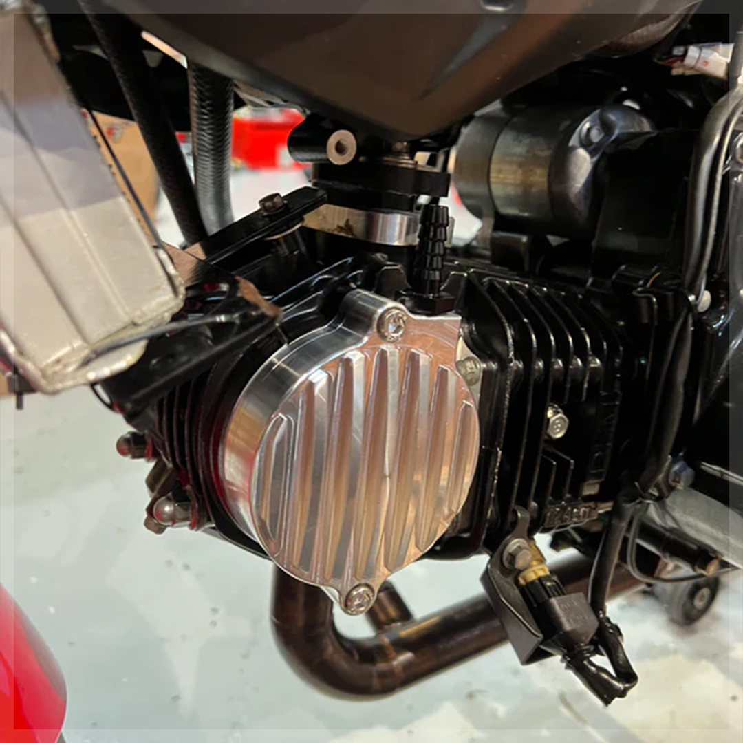 MO Power Honda Grom Billet Cam Cover with Crankcase Vent