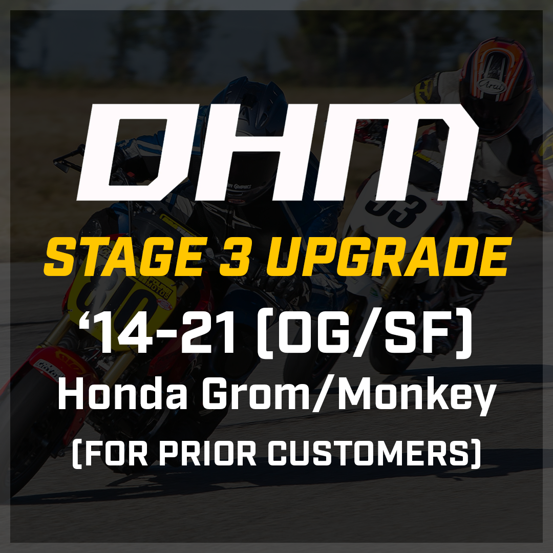 DHM Honda Grom Stage 3 Package (UPGRADE for Prior Customers)
