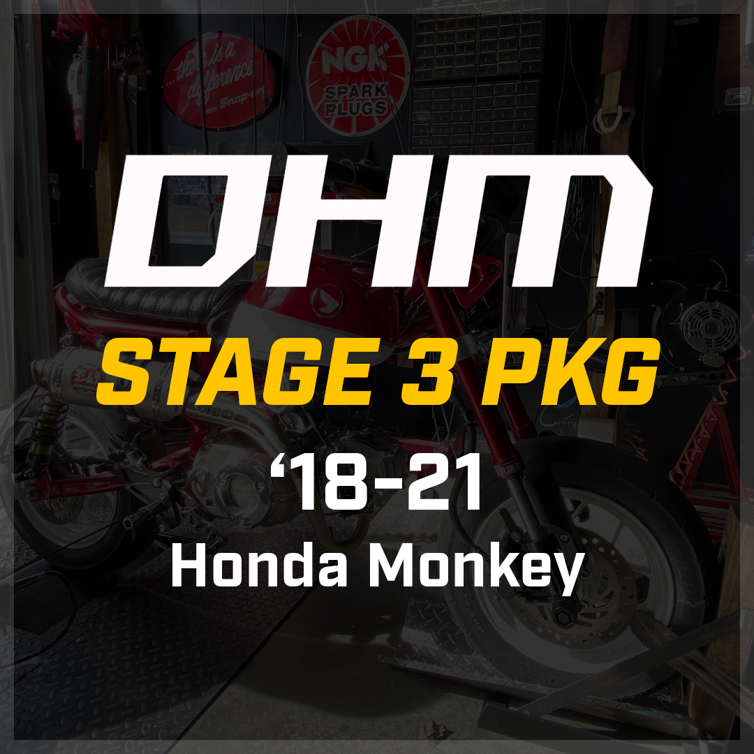 DHM Reflash and TB Cam Package (Stage 3) 2018-2021 Honda Monkey